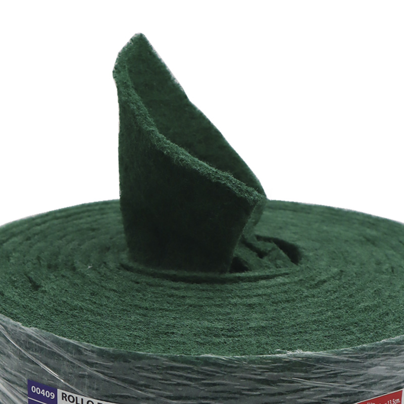 Rollo Estropajo Fibra Verde Energy 13,5cm x 6m, 15uds